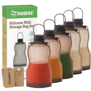 Haakaa Silicone Milk Storage Bag Set